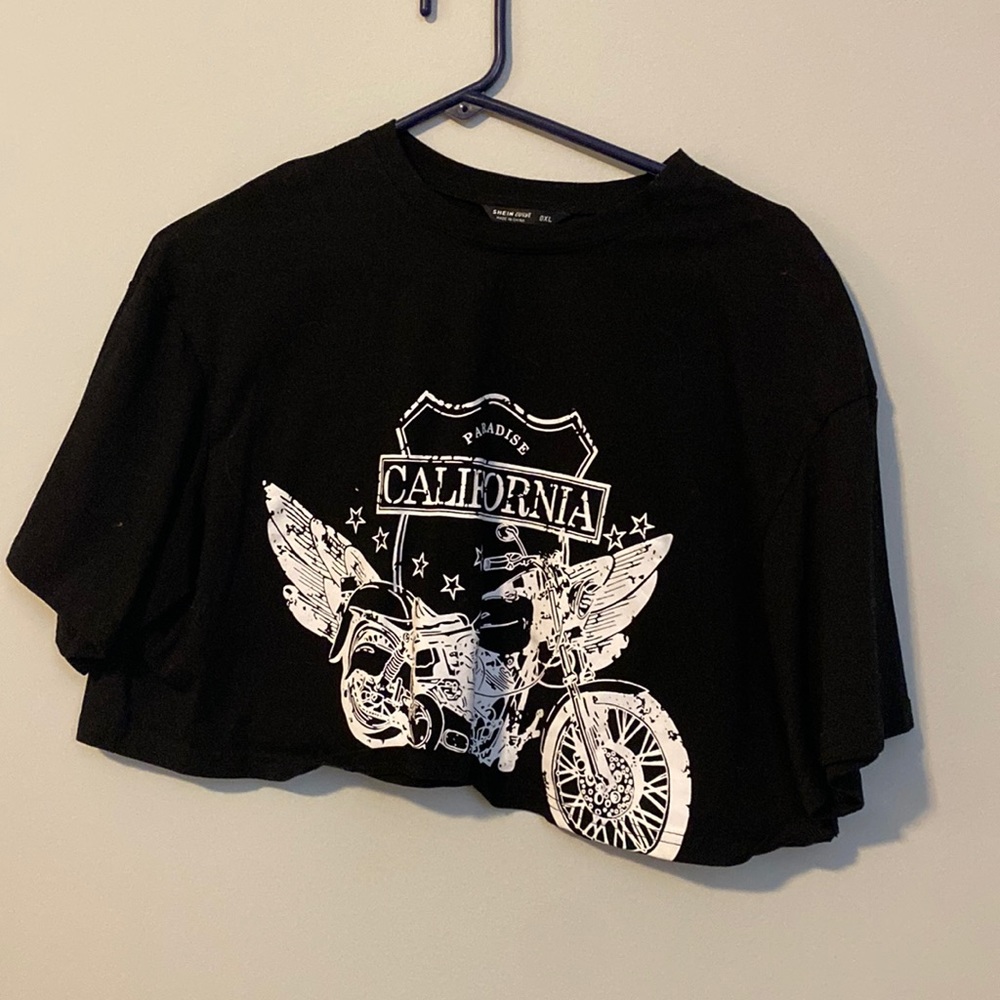 Black Crop Top